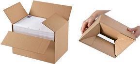 Produktbild Colompac Blitzbodenkarton, fr DIN A4 Formate, braun (1 x)