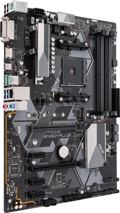 Actual product image ASUS Prime B450-Plus (AM4, AMD B450, ATX)
