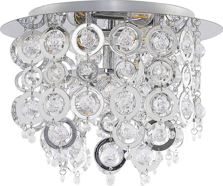 Immagine prodotto Lindby Lampada da soffitto Kisana, cromo, Ø 40 cm (40 cm)