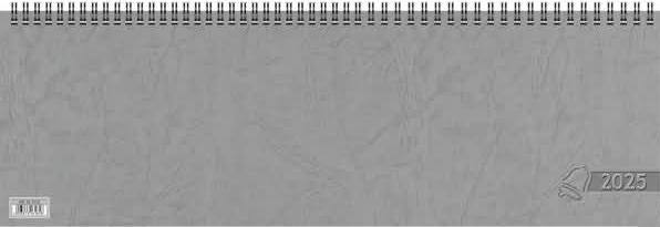 Image du produit Glocken Calendrier journalier 42x13,7cm 1 semaine/2 pages gris Calendrier 2025