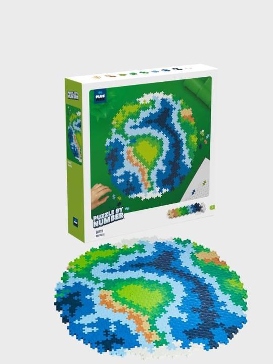 Image du produit Plus-Plus Puzzle By Number Earth 800pcs - (3914) (800 pièces)