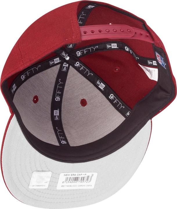 Actual product image New Era 9Fifty Tampa Bay Buccaneers Cardinal (One size)