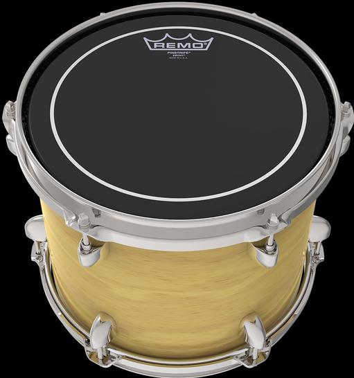 Produktbild Remo Pinstripe Ebony (Trommel, Tom, Snare)