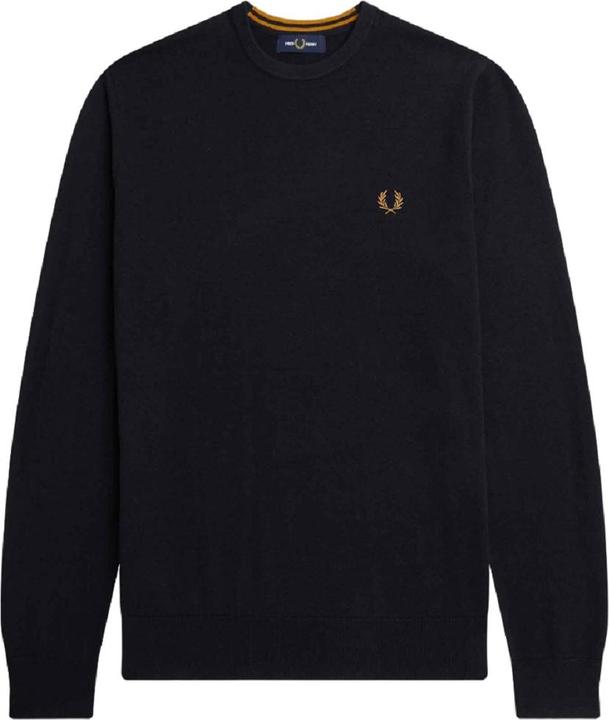 Produktbild Fred Perry Classic Crew Neck Jumper Navy (S)