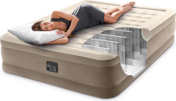 Actual product image Intex Dura-Beam Deluxe Ultra Plush Queen (150 x 200 cm)