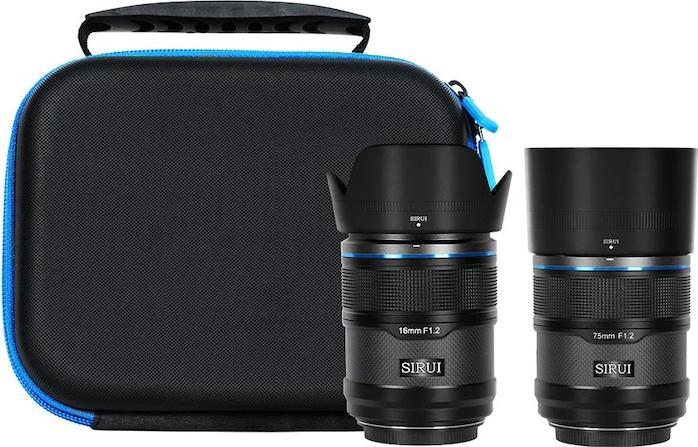 Produktbild Sirui Sniper AS-2S-XB 16mm & 75mm F1.2 APS-C/S35 Auto-Focus Lens(X Mount, Black, Carbon Fiber) (C-Mount, APS-C / DX)