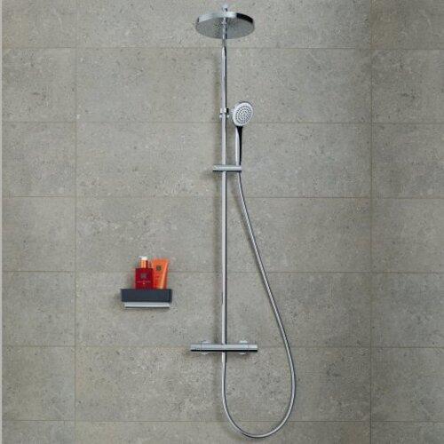 Actual product image Duravit Shower system B.2 with shower thermostat chrome