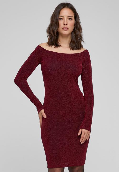 Immagine prodotto Urban Classics Vestito donna off shoulder a maniche lunghe con glitter - 126795 (M)