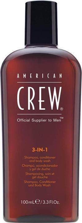 American Crew Crew Classic 3In1 (450 ml, Flüssiges Shampoo)