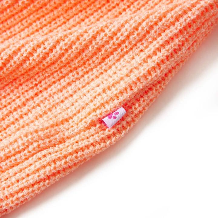 Actual product image VidaXL Children's jumper knitted light orange 92,Material: 60 % acrylic (92)