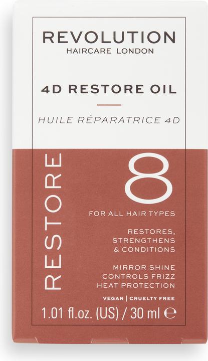 Image du produit Revolution Haircare Huile Restore 4D (30 ml)