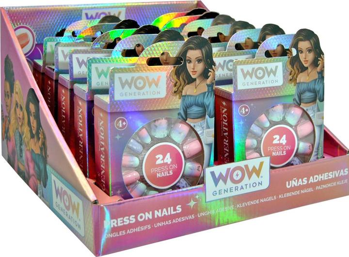 Actual product image Kids Licensing Wow Generation Nail Stickers (Artificial nails, Multicolor)