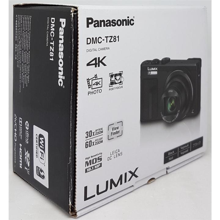 Image du produit Panasonic Lumix TZ81 (24 - 720 mm, 18.10 Mpx, 1/2,3'')