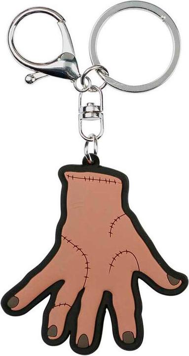 Actual product image Karactermania MERCREDI - La Chose - Porte-clés en Caoutchou