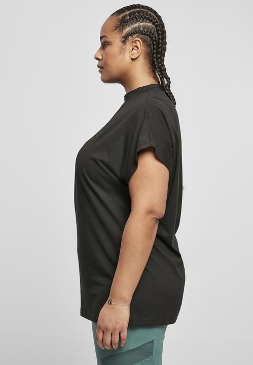 Actual product image Urban Classics Ladies Oversized Cut On Sleeve Viscose Tee (M)