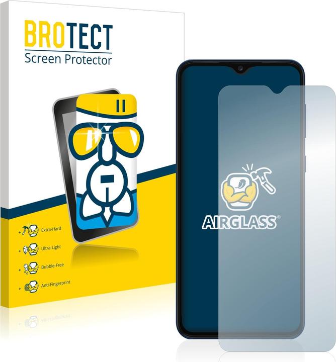 Actual product image BROTECT AirGlass Glass (1 Piece, Samsung Galaxy A03 Core)