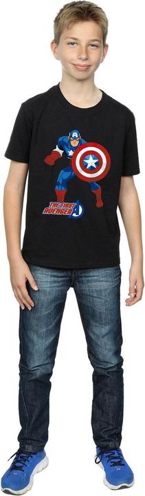 Immagine prodotto Captain America Maglietta Ragazzi Il Primo Vendicatore (128)