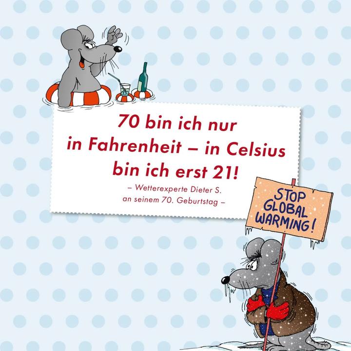Produktbild Happy Birthday zum 70. Geburtstag (Deutsch, Uli Stein, 2022)