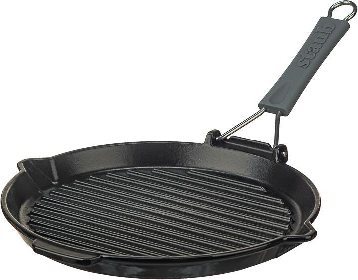 Actual product image Staub Grill pan (27 cm, Grill pan, Cast iron)