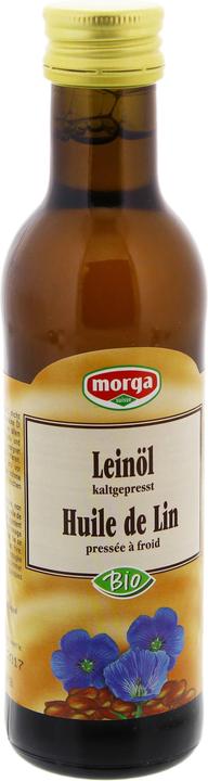 Produktbild Morga Leinöl kaltgepresst Bio (100 ml)