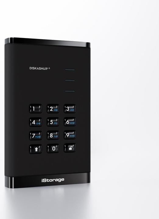 Produktbild iStorage diskAshur3 SSD 512GB - Black (512 GB)