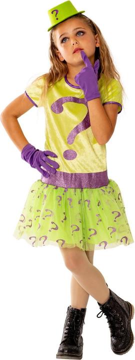 Actual product image Batman Girls Riddler Costume (128)