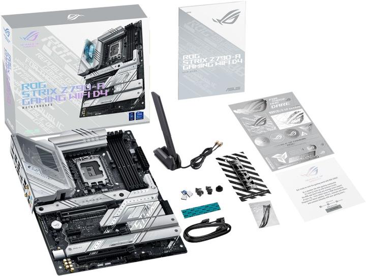 Immagine prodotto ASUS ROG Strix Z790-A Gaming Wifi D4 (LGA 1700, Intel Z790, ATX)