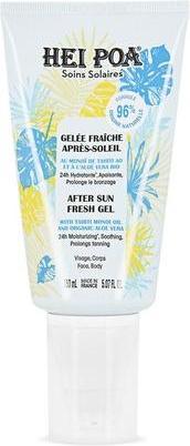 Actual product image Hei Poa gelée fraîche après-soleil au monoï AO et aloe vera BIO 96% origine naturelle Tb 150 ml (150 ml, After Sun Gel)