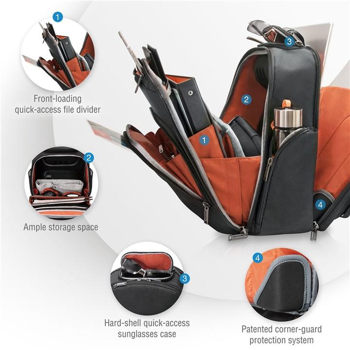 Immagine prodotto Everki Versa Backpack EKP127B Zaino per notebook adatto al massimo 358 (21 l)