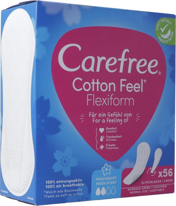 Carefree Cotton Feel Flexiform (56 x, Slipeinlagen)
