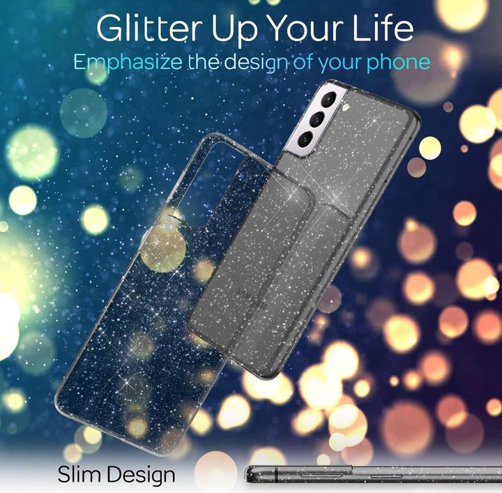 Immagine prodotto Nalia Custodia per cellulare Glitter (Samsung Galaxy S21+)