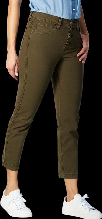 Actual product image Levis 724 High Rise Straight Jeans crop utility soft canvas (26)