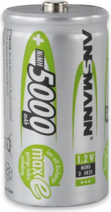 Image du produit Ansmann MaxE (1 pcs, D, 5000 mAh)