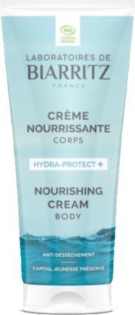 Produktbild Laboratoires de Biarritz Pflegende BIO-Körpercreme Hyaluronsäure & Rotalge - 200ml - Hydra-Protect + (Körpercreme, 200 ml)