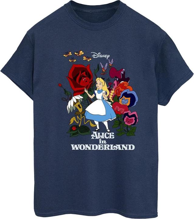 Disney Alice In Wonderland Flowers TShirt (S)