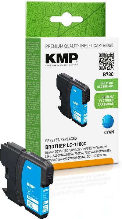 Actual product image KMP Cartridge Brother LC-970Y 300 p. yellow remanufactured (Y)