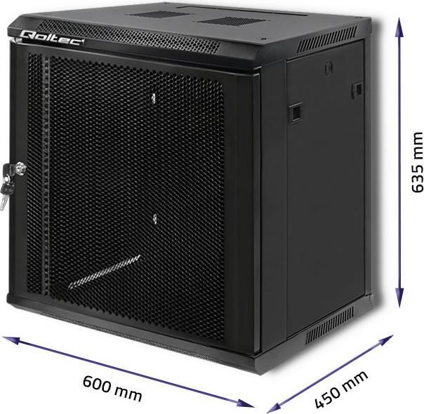 Produktbild Qoltec rack - 12U (12 HE, 19 Zoll Rack)