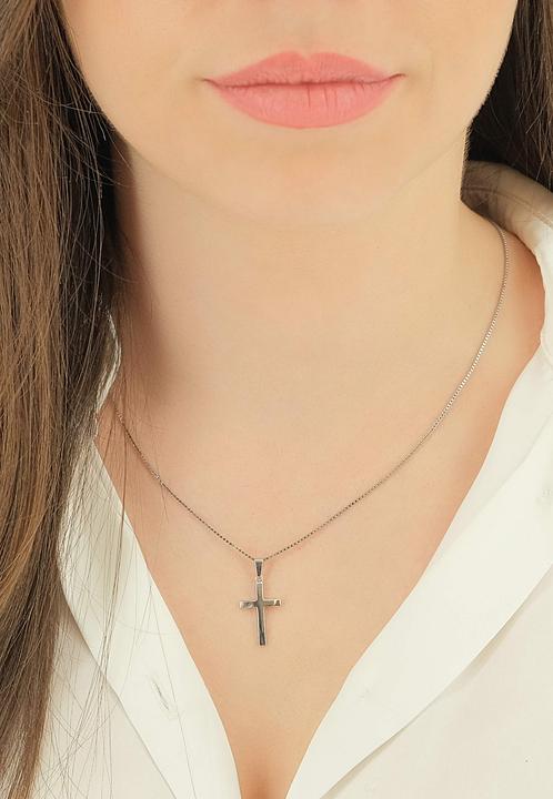 Image du produit Muau Croix (Or blanc)