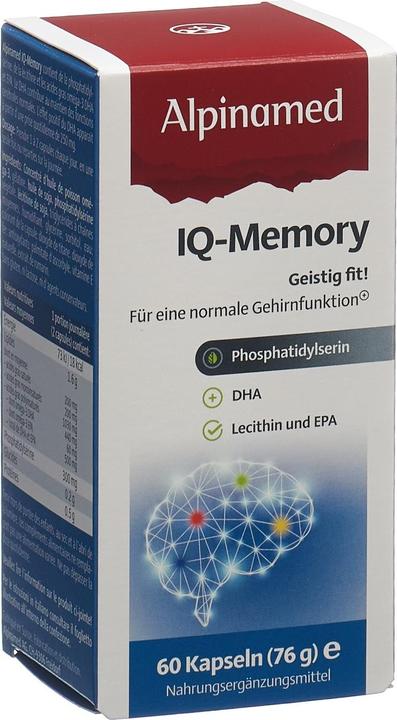 Alpinamed IQ Memory (1 Stück, Kapseln, 120 g)