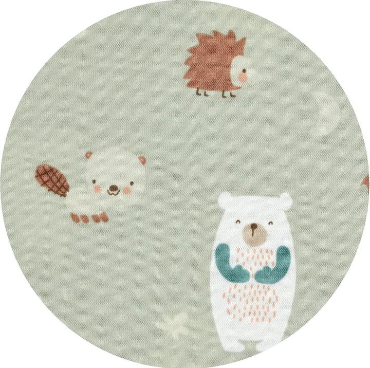 Actual product image Alvi Baby summer sleeping bag Molton Baby Forest 70 cm (70 cm, 0.5 TOG, Summer)