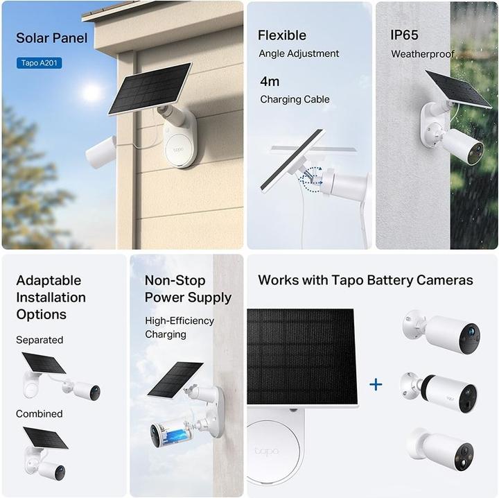 Image du produit TP-Link Tapo Solar Panel (2.50 W, 0.14 kg)
