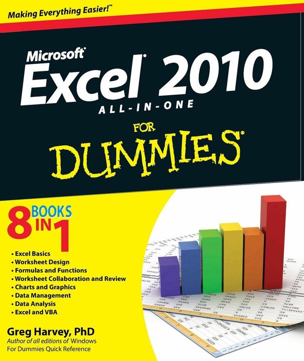 Produktbild Excel 2010 All-in-One For Dummies (Englisch, Greg Harvey, 2010)