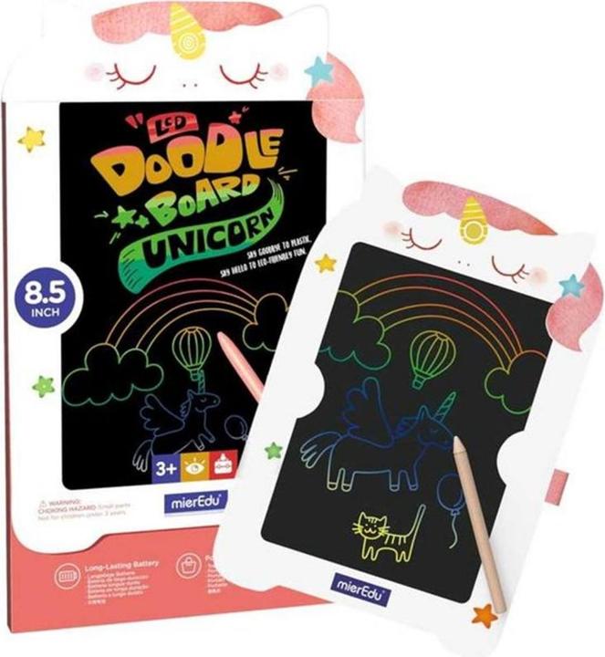Actual product image mierEdu LCD drawing board - Unicorn