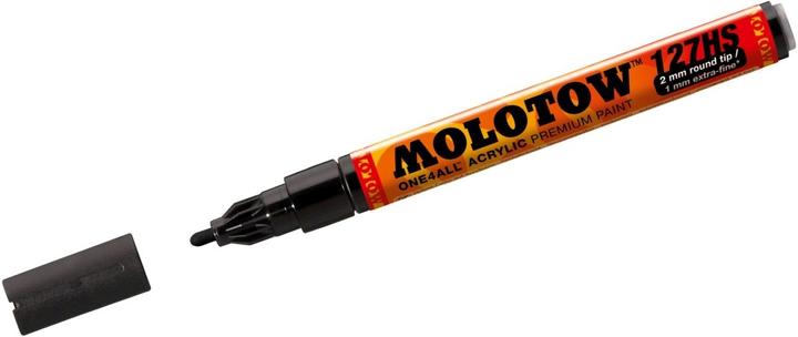 Produktbild Molotow Filzstift One4all 127HS signal bck 180 (Signalschwarz, 2 mm, 1 x)