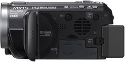 Produktbild Panasonic HDC-SD600-K, Full-HD Flash Camcorder, Schwarz