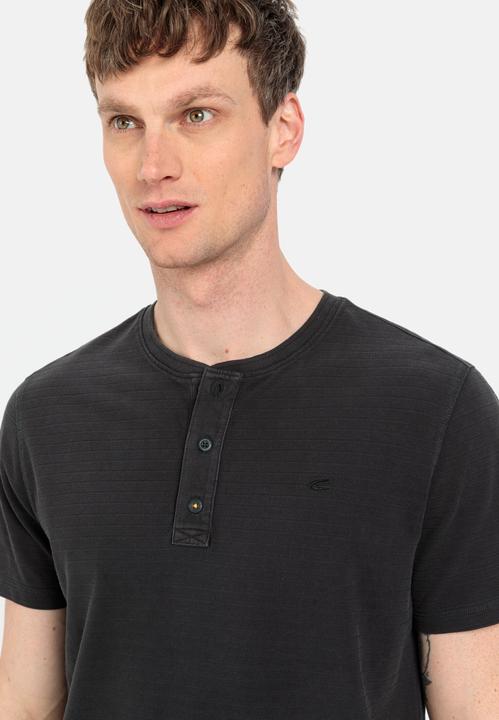 Image du produit Camel Active Henley à manches courtes en pur coton (S)