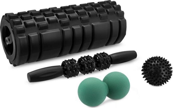 Actual product image Spokey Massagerolle mit Zubehör Mixroll Set