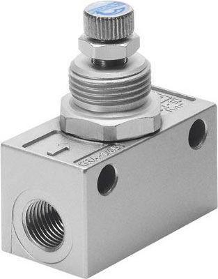 Produktbild Festo GRA-1/4-B 6509 Drossel-Rückschlagventil