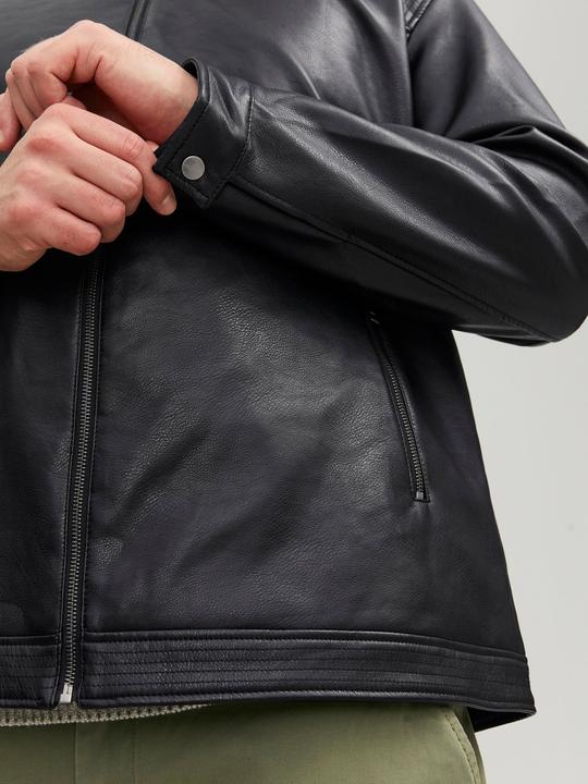 Immagine prodotto Jack & Jones Giacca in ecopelle a taglie forti (6XL)