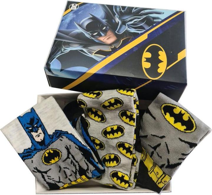 Immagine prodotto Batman assortito confezione da 3 calzini adulto (39 - 45)